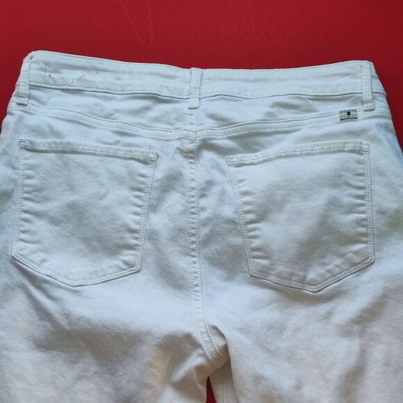 Lucky Brand Jeans Hayden skinny white women's size 12/31 - Picture 4 of 11